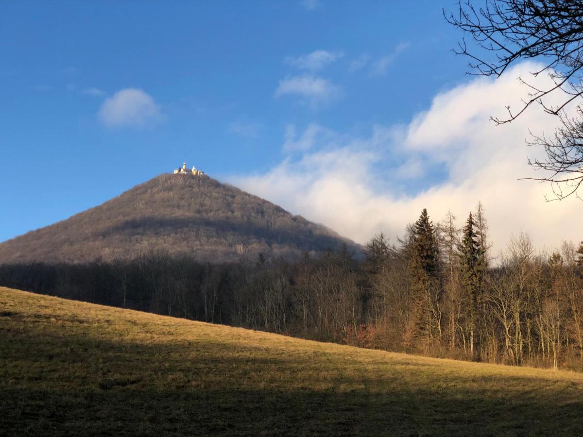 Pokoje V Chalupe Pod Milesovkou Velemin Exterior foto